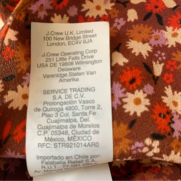 Madewell Silk Top in Spring Prairie Print - Picture 11 of 11